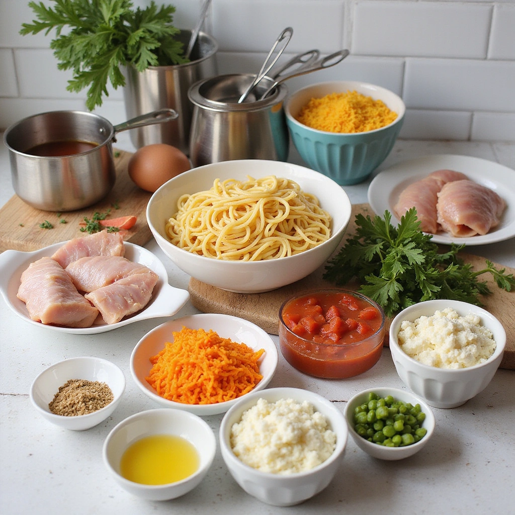 Chicken Pasta Recipes Dairy Free Healthy and Simple 1 Chicken Pasta Recipes Dairy Free Healthy and Simple Step 1 Gather Ingredients