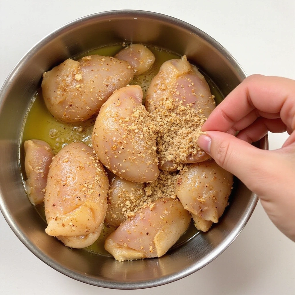 Chicken and Potatoes Recipes Dairy Free Easy Dinner Idea Step 2 Season the Chicken