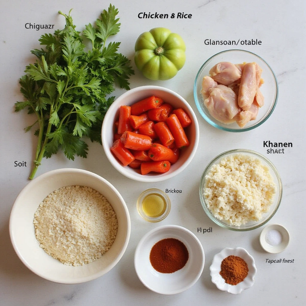 Chicken and Rice Recipes Dairy Free Easy Weeknight Dinner Step 1 Prepare Ingredients