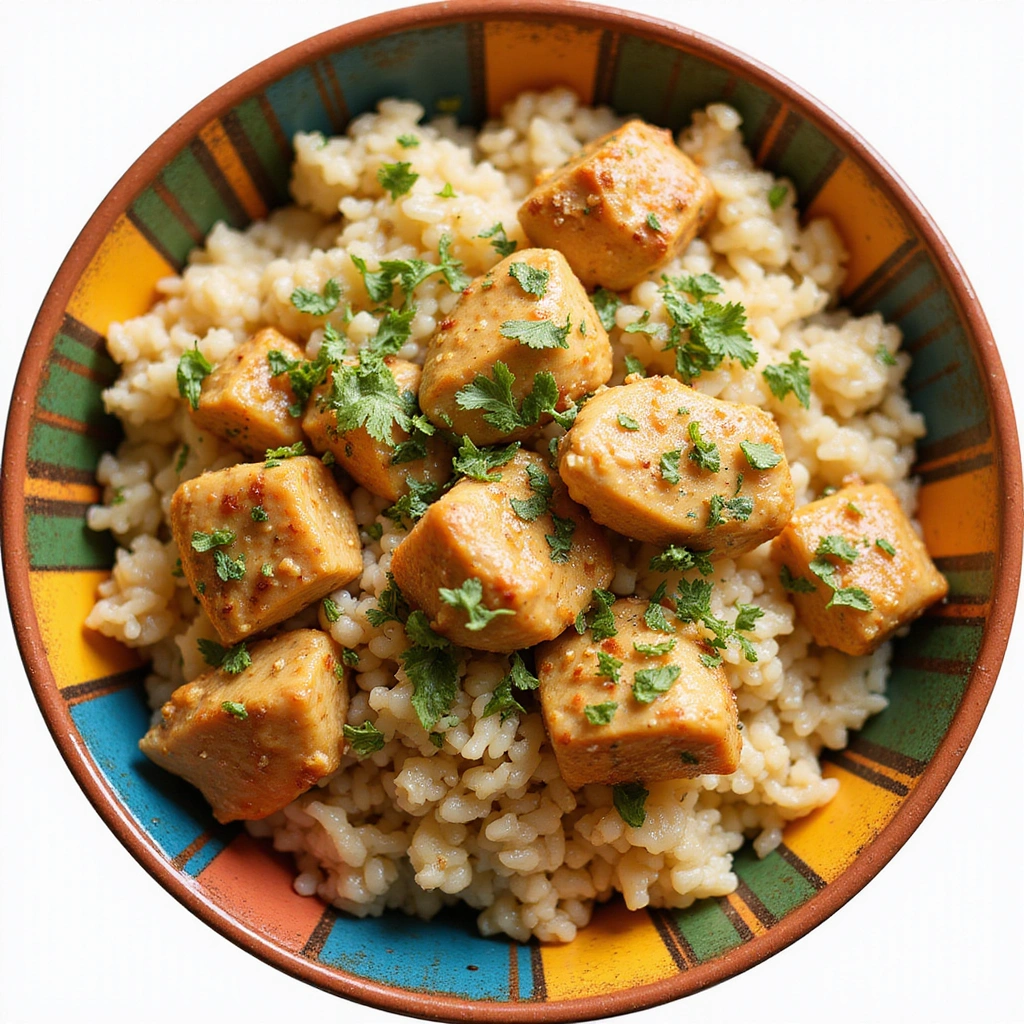 Chicken and Rice Recipes Dairy Free Easy Weeknight Dinner Step 7 Fluff and Serve