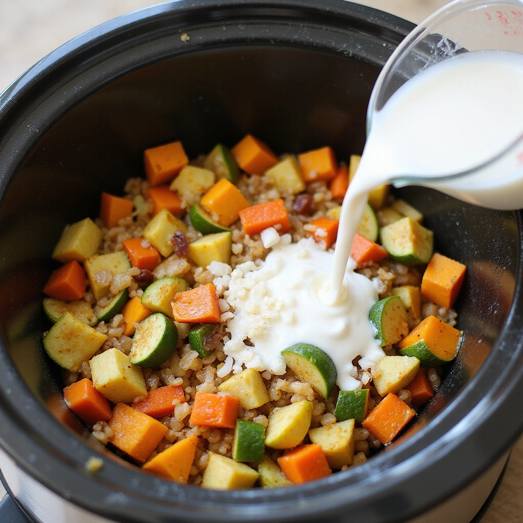 Crockpot Soup Recipes Dairy Free Cozy and Easy Meals 3 Crockpot Soup Recipes Dairy Free Cozy and Easy Meals Step 3 Combine Ingredients in Crockpot