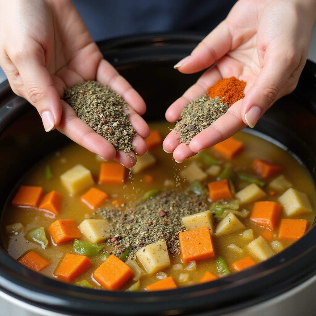 Crockpot Soup Recipes Dairy Free Cozy and Easy Meals 4 Crockpot Soup Recipes Dairy Free Cozy and Easy Meals Step 4 Season the Soup