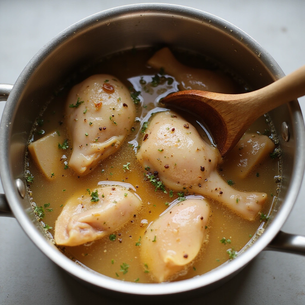 Dairy Free Chicken Soup Recipes Comforting and Nutritious Step 3 Add Broth and Seasonings