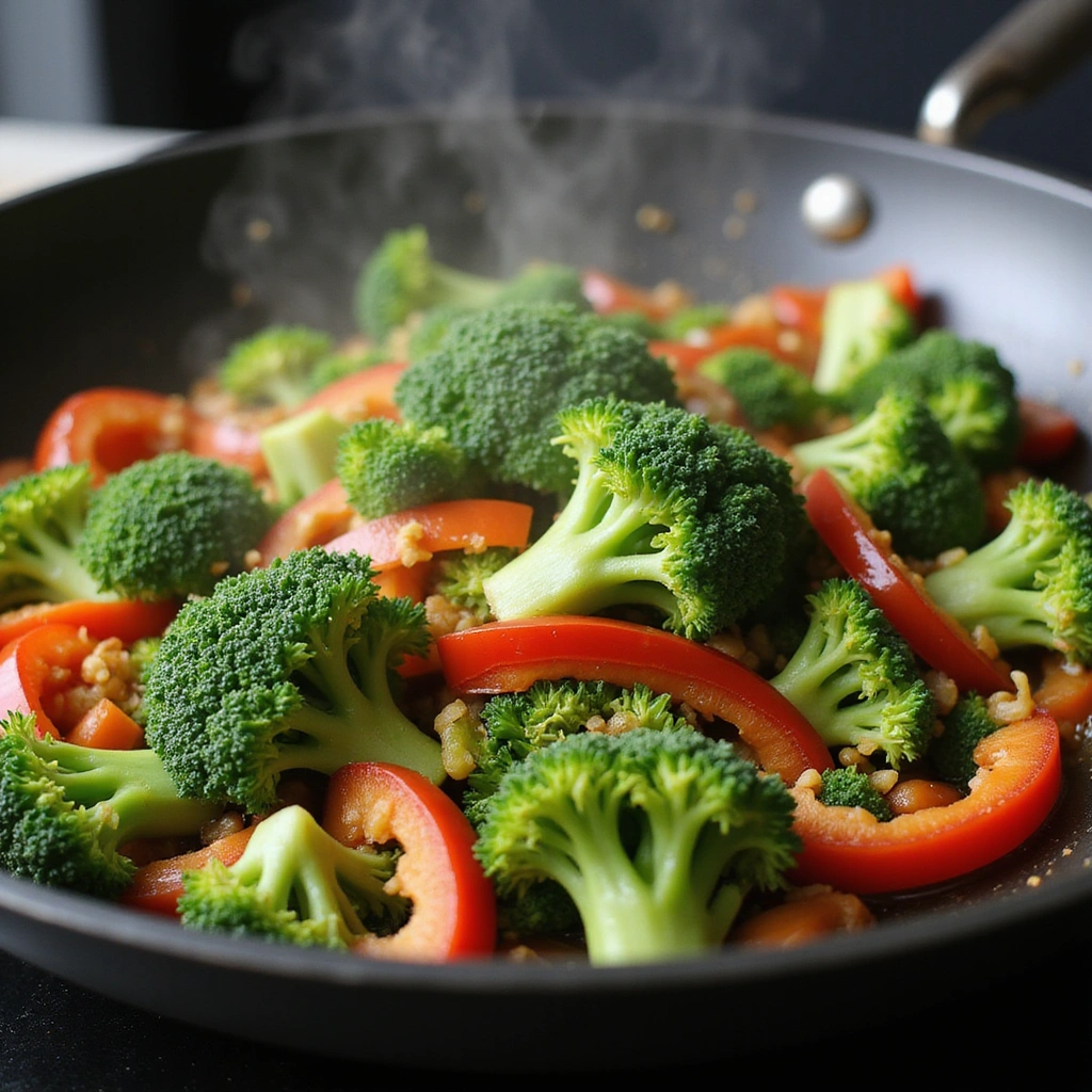 Dairy Free Chicken and Broccoli Recipes Quick and Healthy 6 Dairy Free Chicken and Broccoli Recipes Quick and Healthy Step 6 Stir Fry the Vegetables