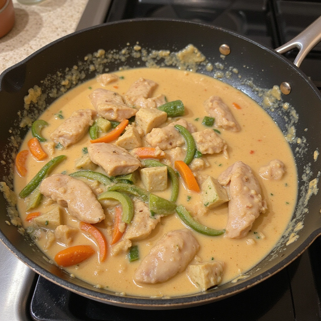Dairy Free Creamy Chicken Recipes Rich Flavor Without Dairy Step 5 Combine Chicken and Sauce