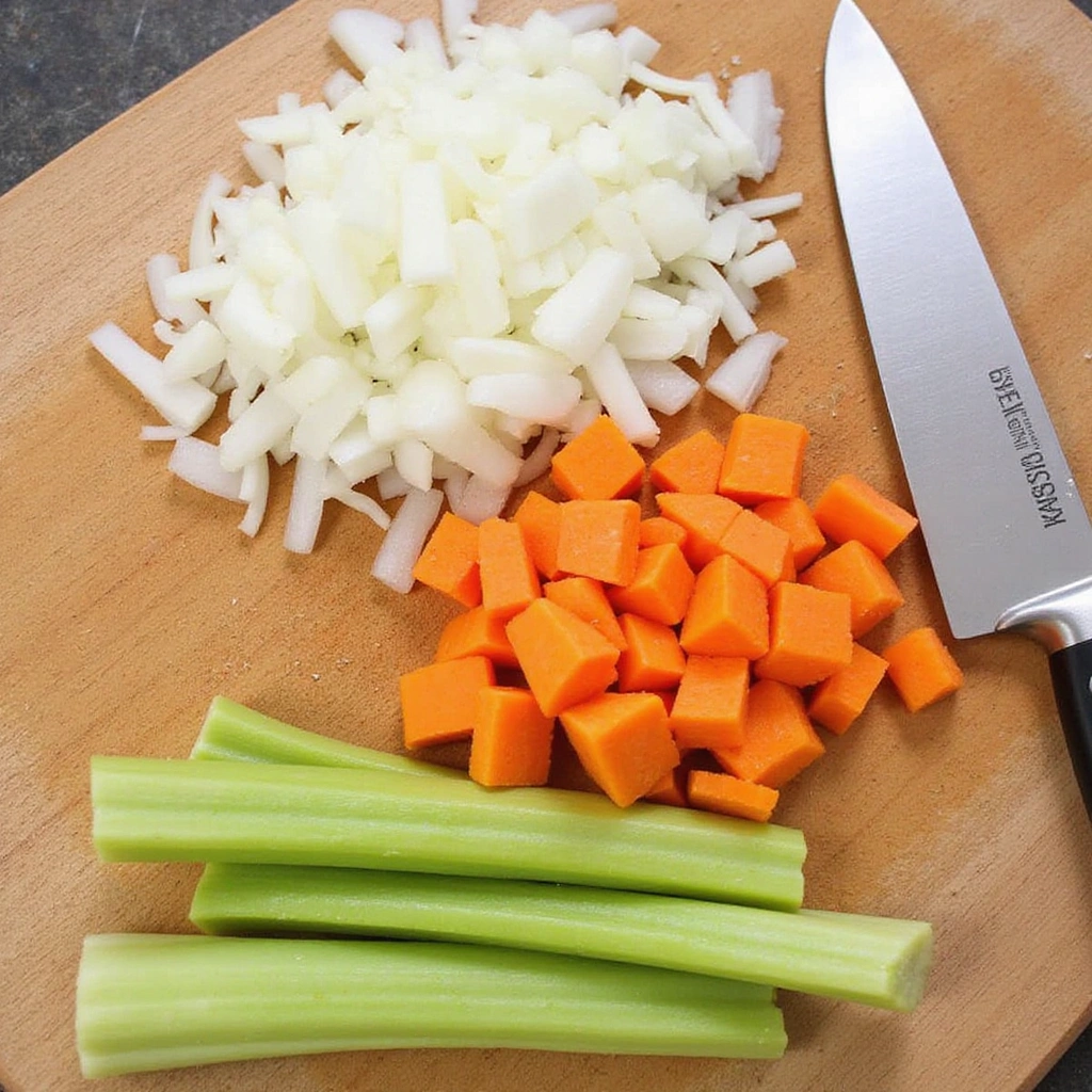 Dairy Free Pork Chop Recipes Crockpot Tender and Juicy Step 4 Prepare the Vegetables