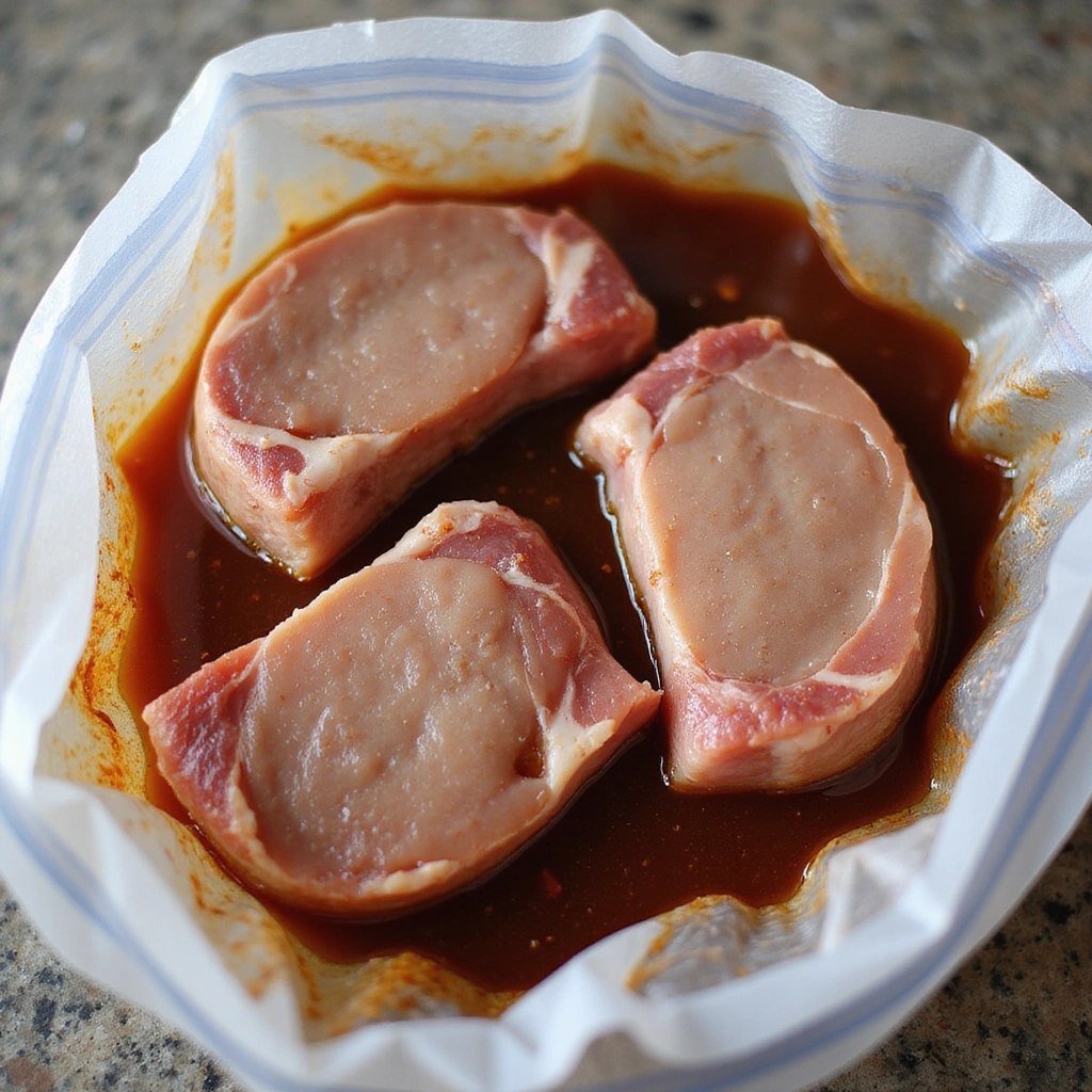 Dairy Free Pork Chop Recipes Easy and Juicy Meals Step 2 Marinate the Pork Chops