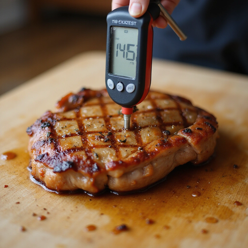 Dairy Free Pork Chop Recipes Easy and Juicy Meals Step 5 Check for Doneness