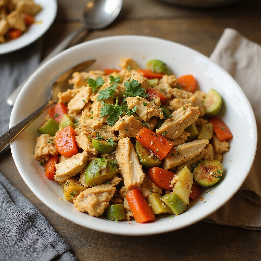 Dairy Free Shredded Chicken Recipes Easy Meal Prep Ideas Step 6 Combine and Serve