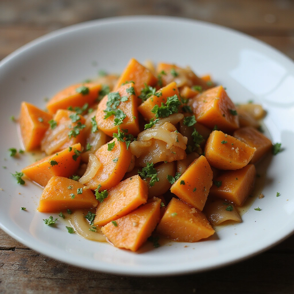 Dairy Free Sweet Potato Recipes Nutritious and Tasty Step 6 Serve and Garnish