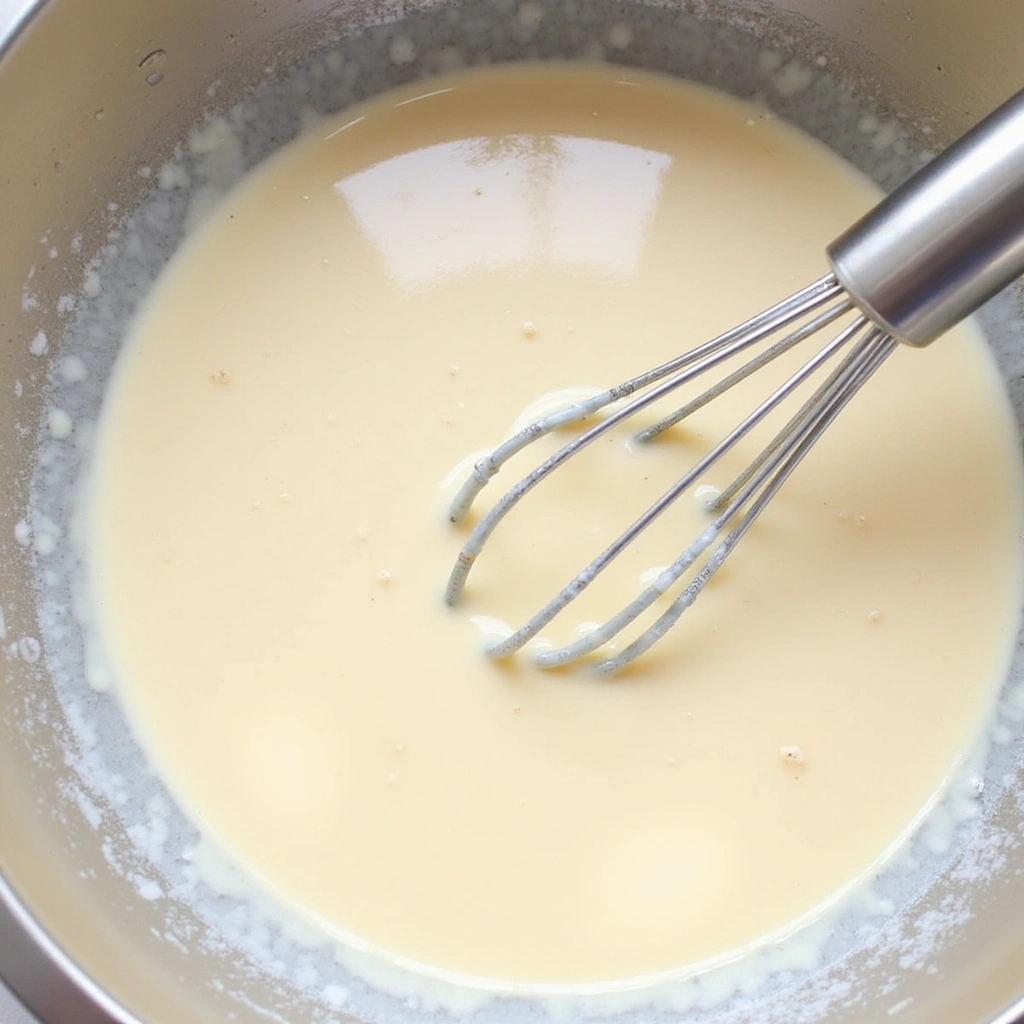 Dairy and Egg Free Cake Recipes Moist and Easy to Bake Step 3 Combine Wet Ingredients