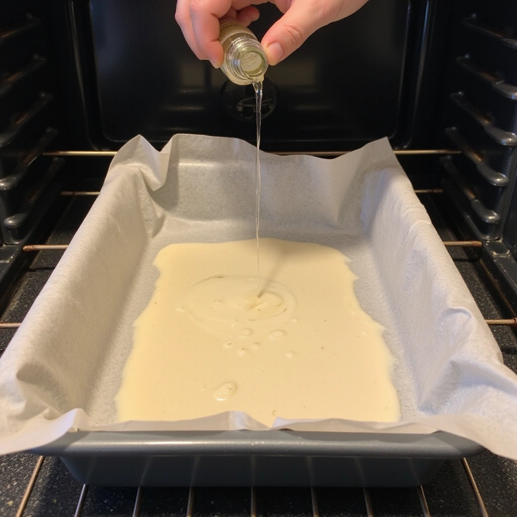 Dairy and Egg Free Cake Recipes Moist and Easy to Bake Step 5 Prepare the Baking Pan