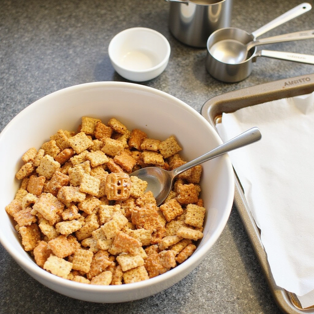 Gluten Free Dairy Free Chex Mix Recipes Crunchy Party Snack Step 1 Prepare Ingredients