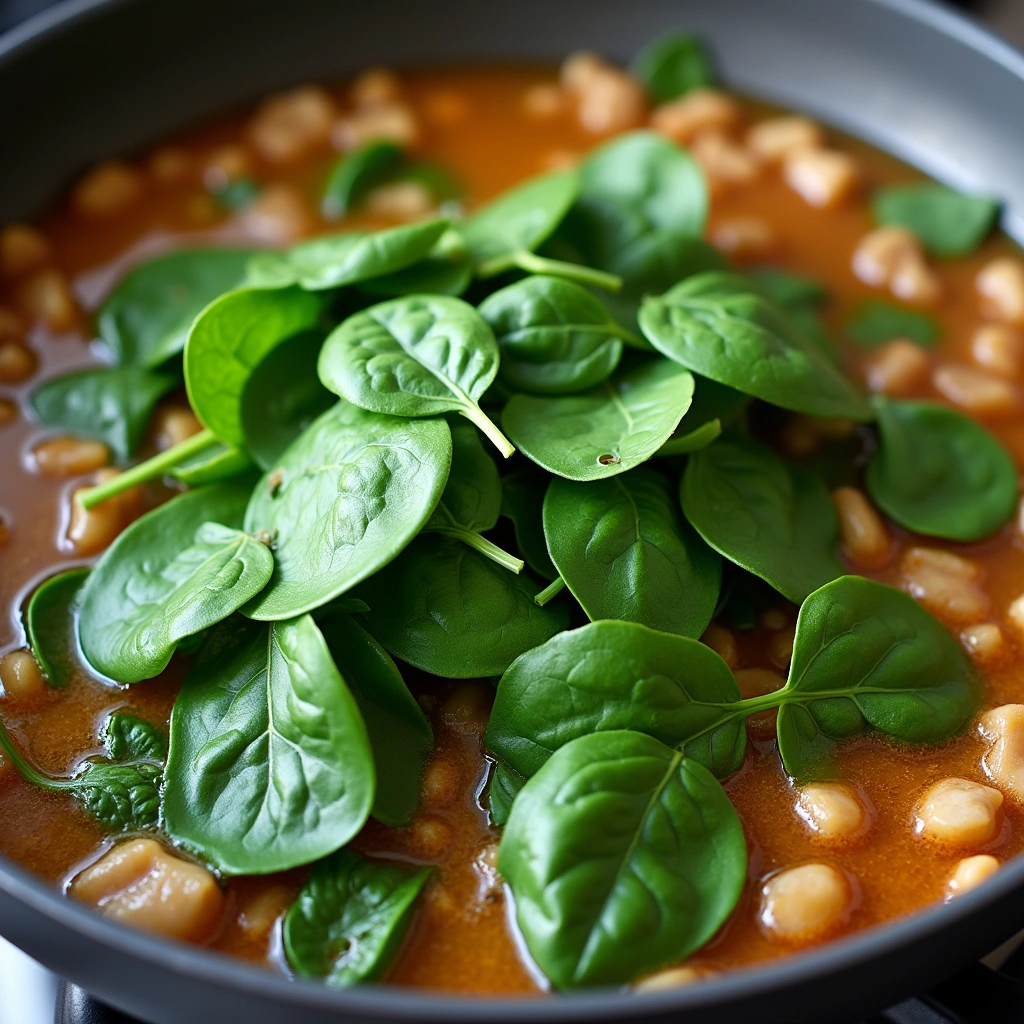 Gluten Free Dairy Free Ground Beef Recipes Easy Weeknight Meals Step 7 Add Spinach