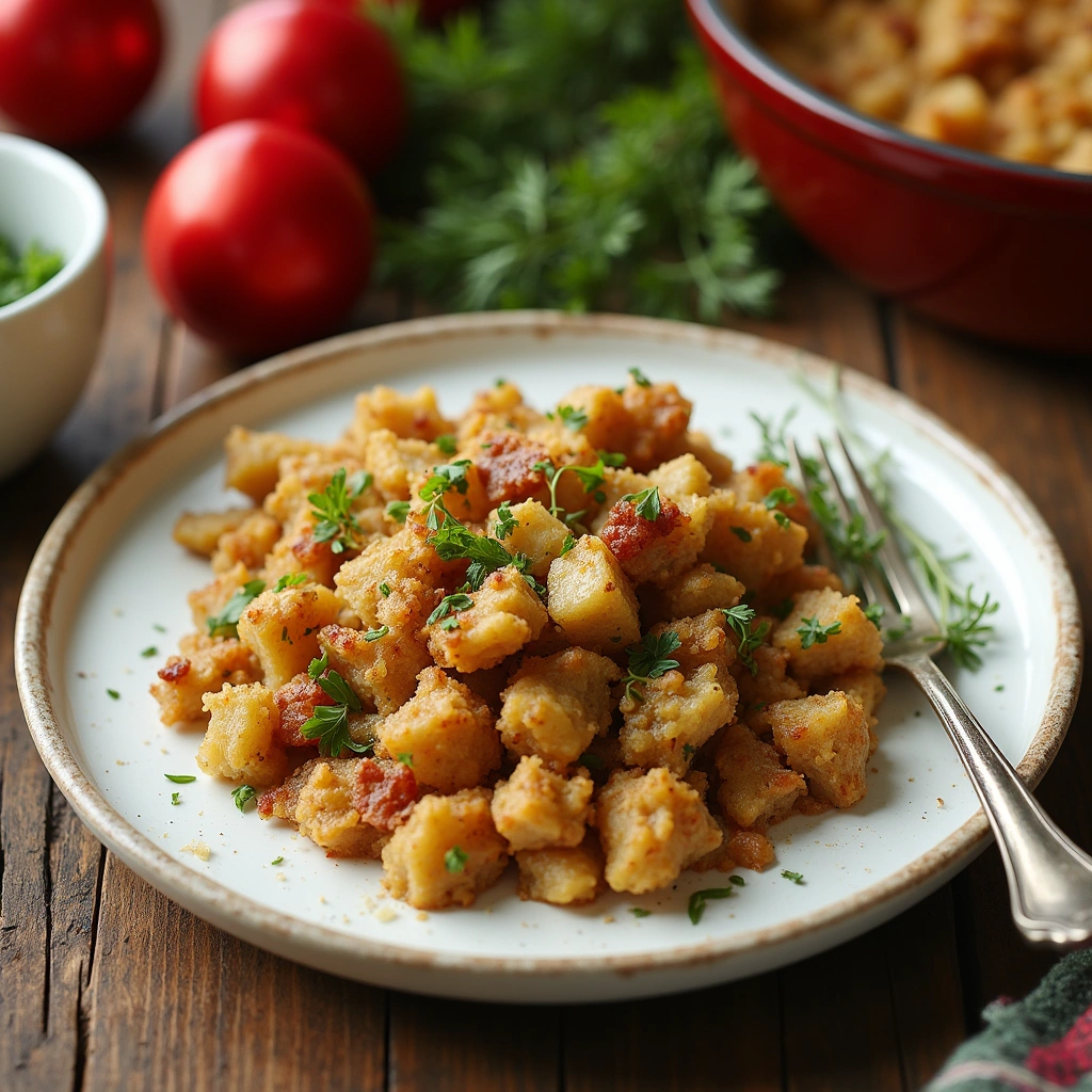 Gluten Free Dairy Free Stuffing Recipes Holiday Favorite Dish Step 7 Serve and Enjoy