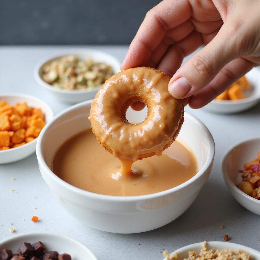 Gluten and Dairy Free Donut Recipes Sweet Homemade Treat Step 8 Glaze the Donuts