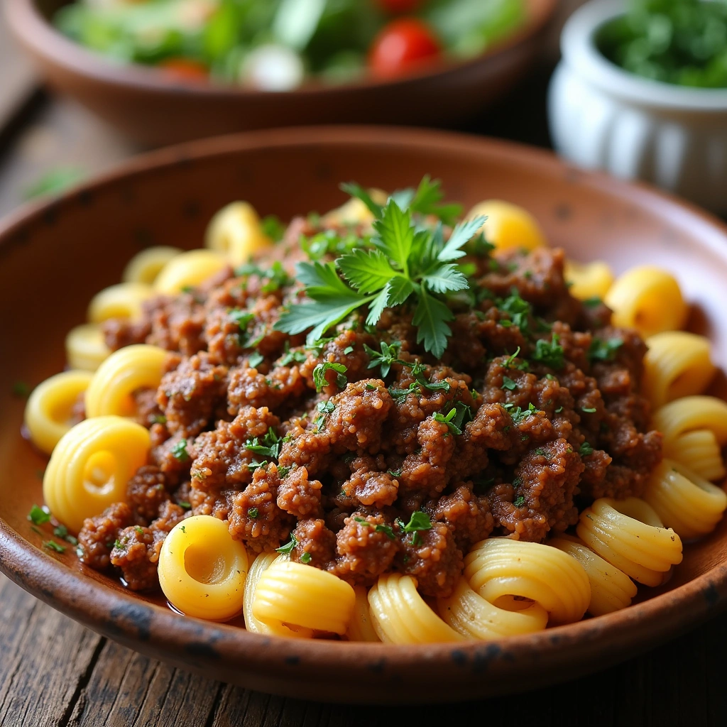 Ground Beef Pasta Recipes Dairy Free Quick Comfort Meal 7 Ground Beef Pasta Recipes Dairy Free Quick Comfort Meal Step 7 Serve the Dish