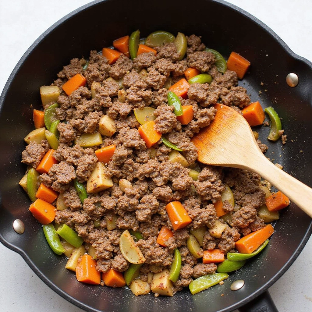 Ground Beef and Potato Recipes Dairy Free Comfort Food Ideas Step 4 Combine Ingredients