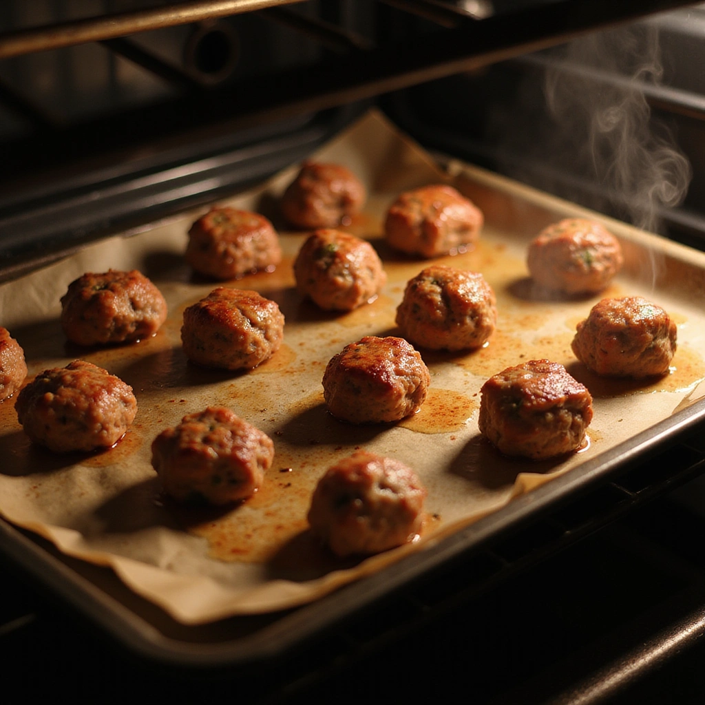 Meatball Recipes Gluten Free Dairy Free Easy and Flavorful Step 5 Bake Meatballs