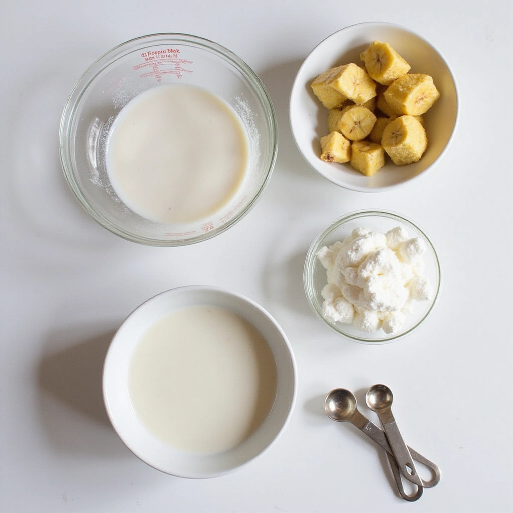 Ninja Creami Dairy Free Protein Recipes Healthy and Filling Step 1 Prepare Ingredients