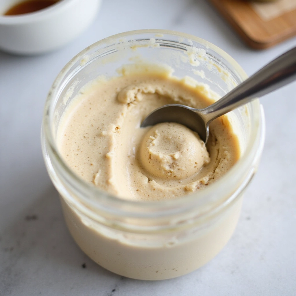 Ninja Creami Dairy Free Protein Recipes Healthy and Filling Step 6 Store Leftovers