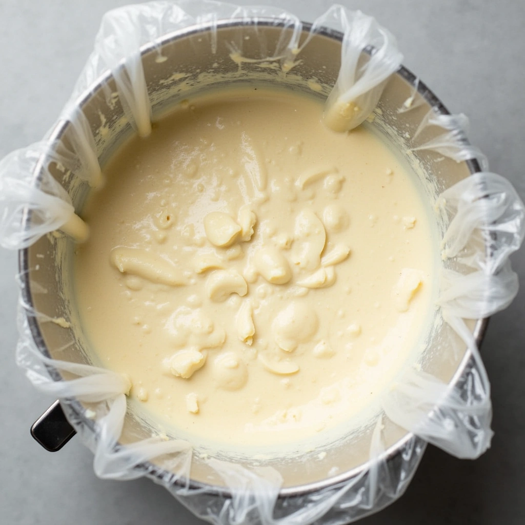 No Churn Dairy Free Ice Cream Recipes Simple Homemade Treat Step 5 Chill the Mixture