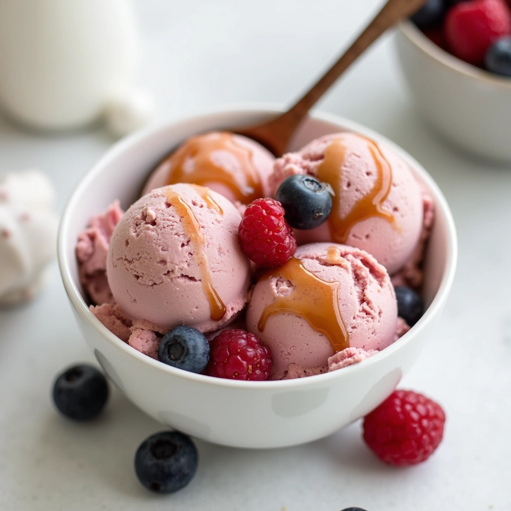 No Churn Dairy Free Ice Cream Recipes Simple Homemade Treat Step 7 Scoop and Serve