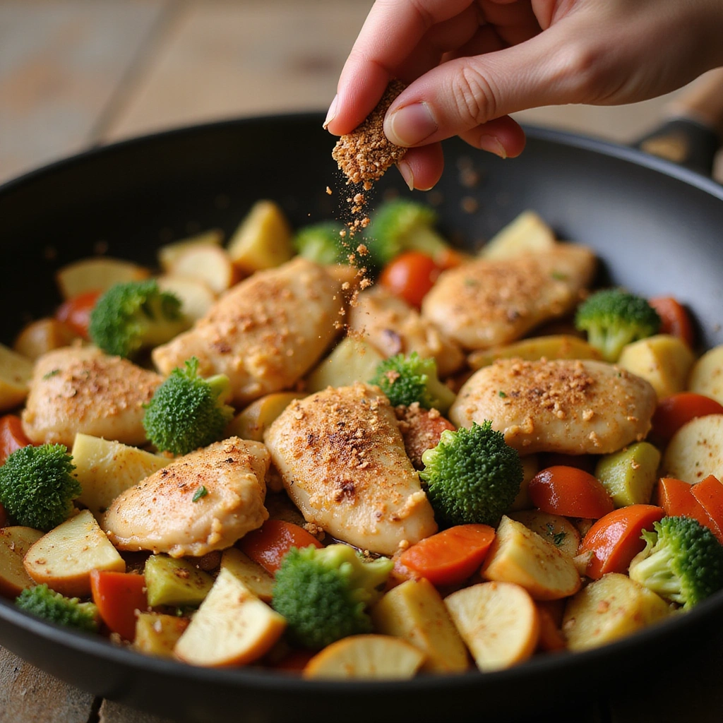 Rotisserie Chicken Leftover Recipes Dairy Free Quick Meals 6 Rotisserie Chicken Leftover Recipes Dairy Free Quick Meals Step 6 Season the Mixture