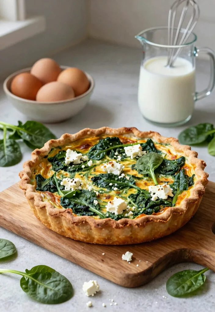 10 Dinner Quiche Recipes for Easy Savory Baking 1 10 Dinner Quiche Recipes for Easy Savory Baking 1. Spinach and Feta Delight 0
