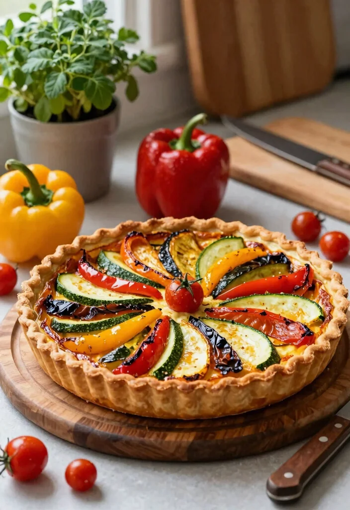 10 Dinner Quiche Recipes for Easy Savory Baking 12 10 Dinner Quiche Recipes for Easy Savory Baking 2. Roasted Vegetable Medley 0