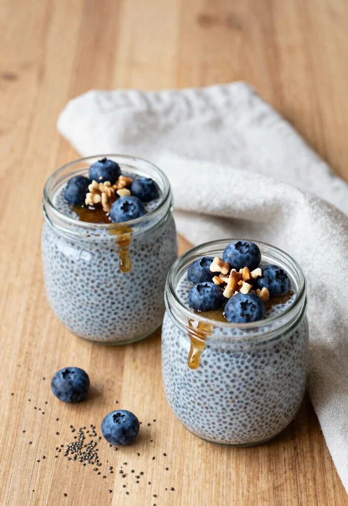 10 Easy Blueberry Dessert Recipes for Quick Fresh Sweets 7. Blueberry Chia Pudding 0
