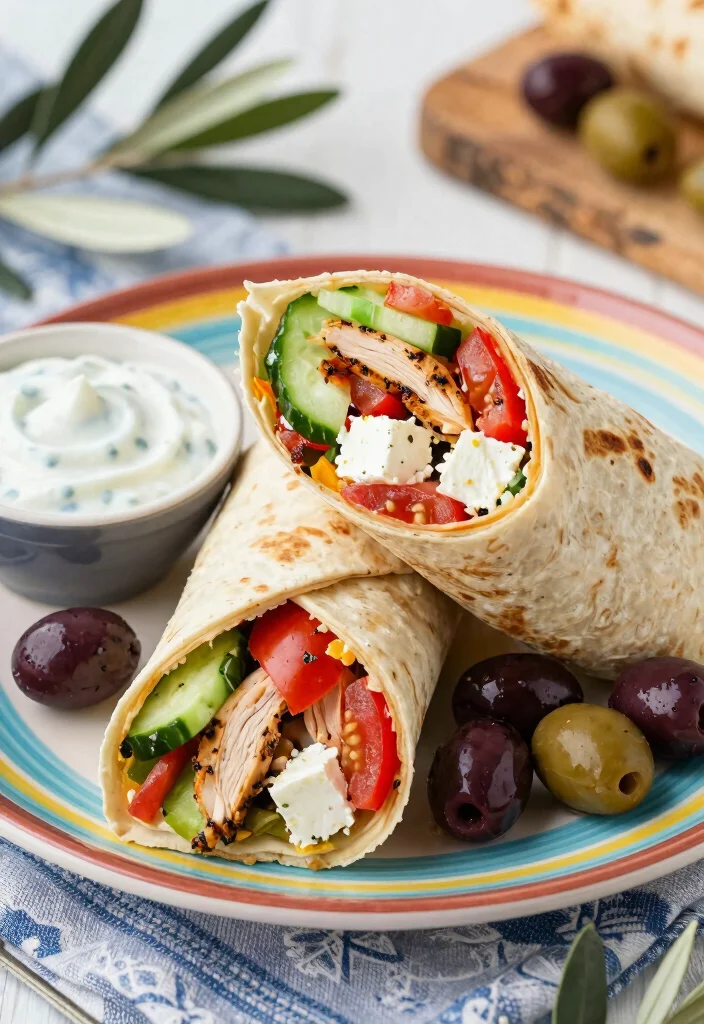 10 Easy Keto Wrap Recipes for Quick Meals 3. Greek Chicken Wraps 0