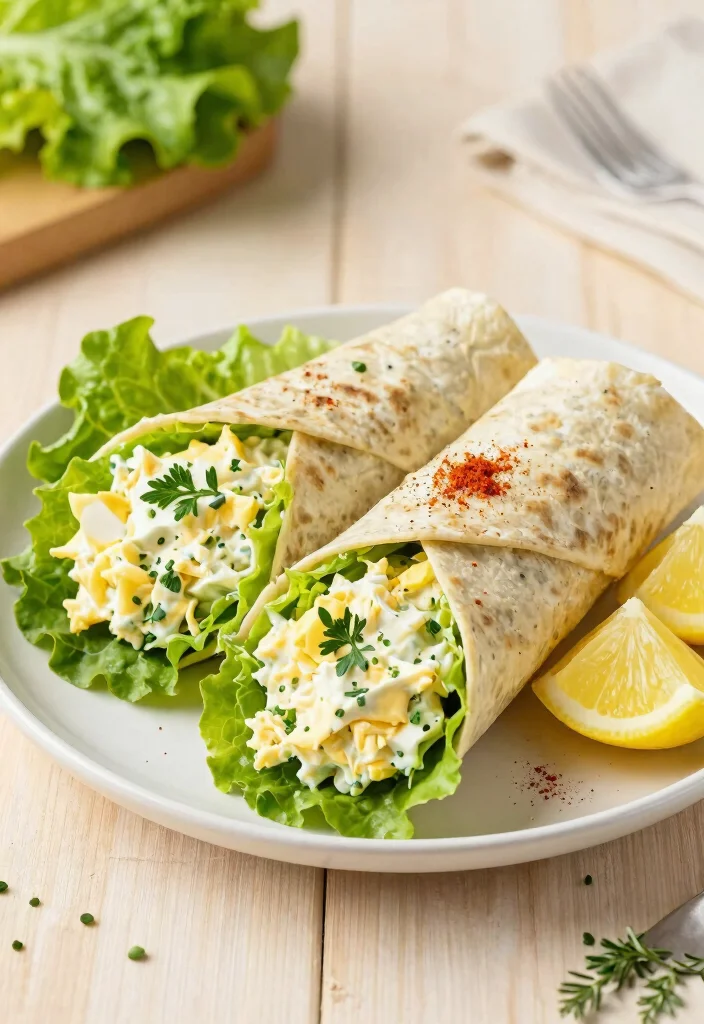 10 Easy Keto Wrap Recipes for Quick Meals 6. Egg Salad Lettuce Wraps 0