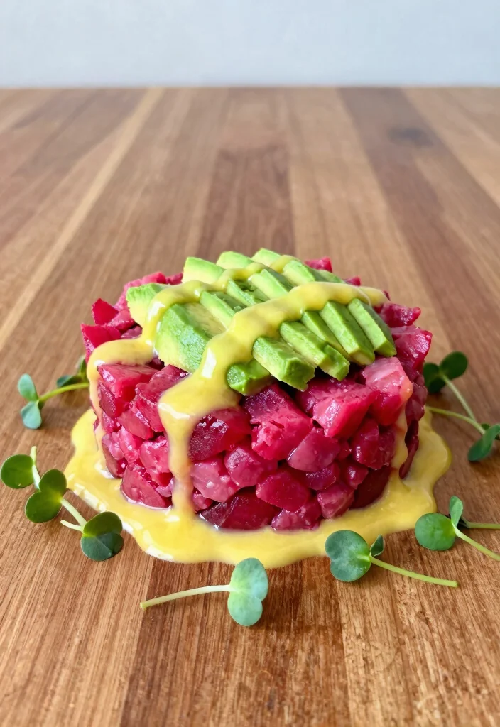 10 Fancy Vegan Recipes for Elegant Plant Based Dinners 2. Beetroot Tartare 0