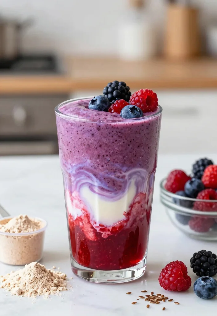 10 Keto Protein Powder Recipes for Easy Low Carb Fuel 2. Berry Blast Protein Smoothie 0