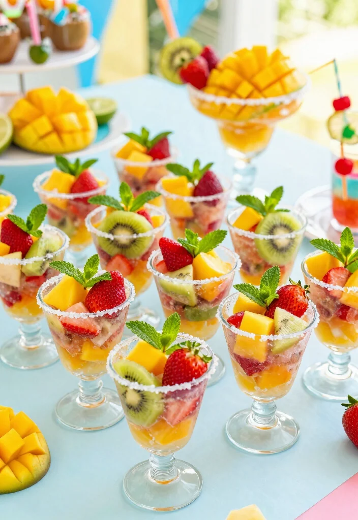 10 Margarita Dessert Recipes with a Fun Citrus Twist 6. Frozen Margarita Fruit Cups 0
