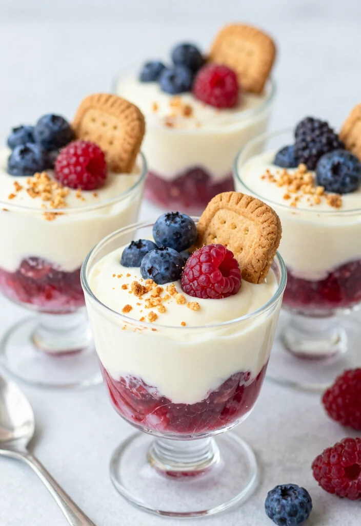 10 Maria Cookies Dessert Recipes for Easy Classic Sweet Treats 10. Maria Cookies Berry Mousse 0