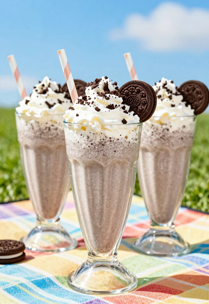 10 No Bake Oreo Dessert Recipes for Effortless Treats 7. Oreo Milkshake 0