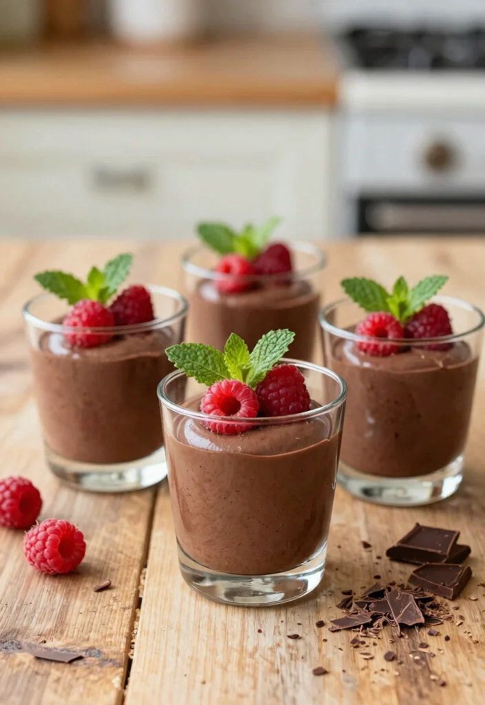 10 Small Dessert Recipes Perfect for Mini Cravings 1 10 Small Dessert Recipes Perfect for Mini Cravings 1. Mini Vegan Chocolate Mousse 0