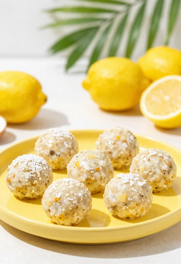10 Small Dessert Recipes Perfect for Mini Cravings 56 10 Small Dessert Recipes Perfect for Mini Cravings 6. Lemon Coconut Energy Balls 0