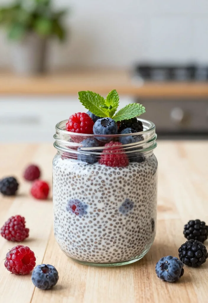 10 Small Dessert Recipes Perfect for Mini Cravings 89 10 Small Dessert Recipes Perfect for Mini Cravings 9. Berry Chia Pudding 0