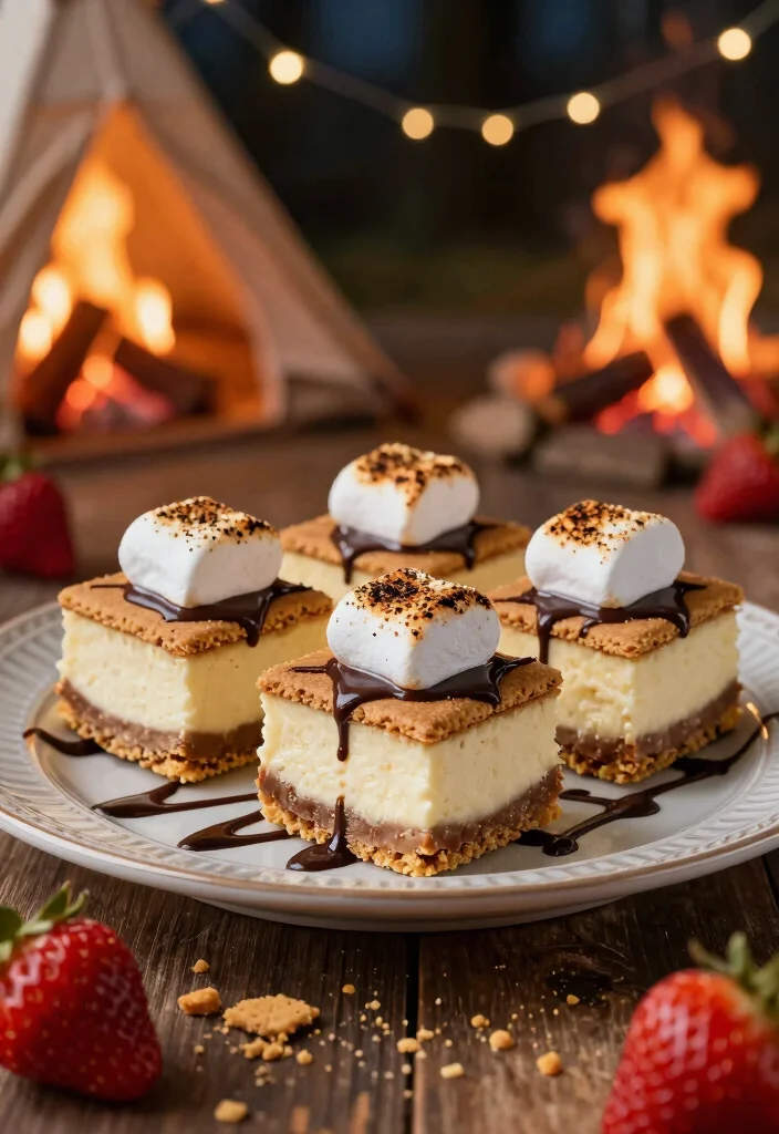 10 S'more Dessert Recipes for Gooey Campfire Style Treats 100 10 Smore Dessert Recipes for Gooey Campfire Style Treats 10. Cheesecake Smores 0