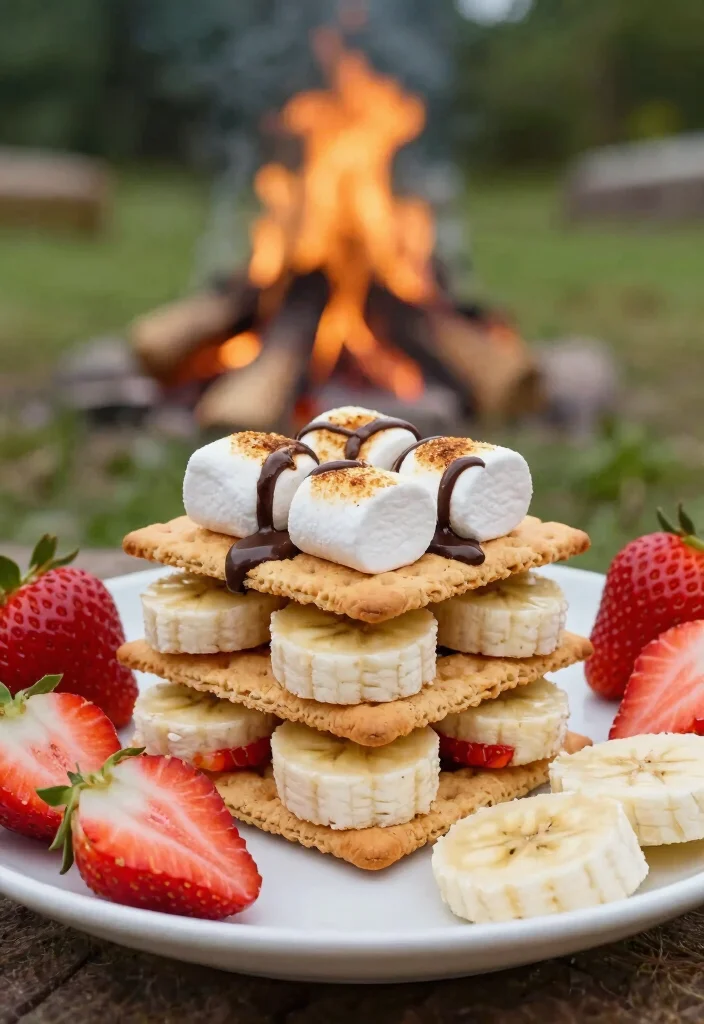10 S'more Dessert Recipes for Gooey Campfire Style Treats 23 10 Smore Dessert Recipes for Gooey Campfire Style Treats 3. Fruity Smores 0