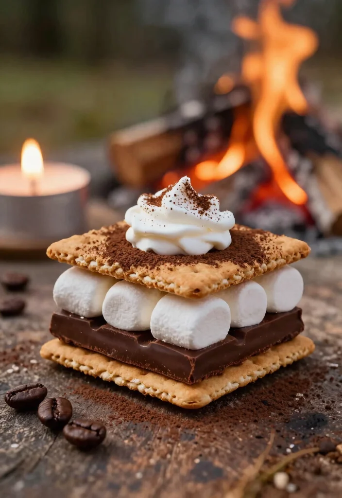 10 S'more Dessert Recipes for Gooey Campfire Style Treats 67 10 Smore Dessert Recipes for Gooey Campfire Style Treats 7. Mocha Smores 0