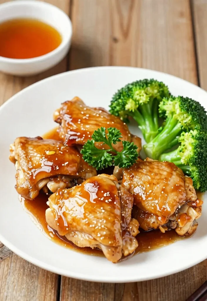 10 Three Ingredient Dinner Recipes for Simple Weeknights 2. Honey Garlic Chicken Thighs 0