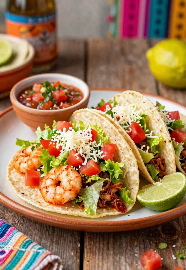 10 Three Ingredient Dinner Recipes for Simple Weeknights 4. Spicy Shrimp Tacos 0