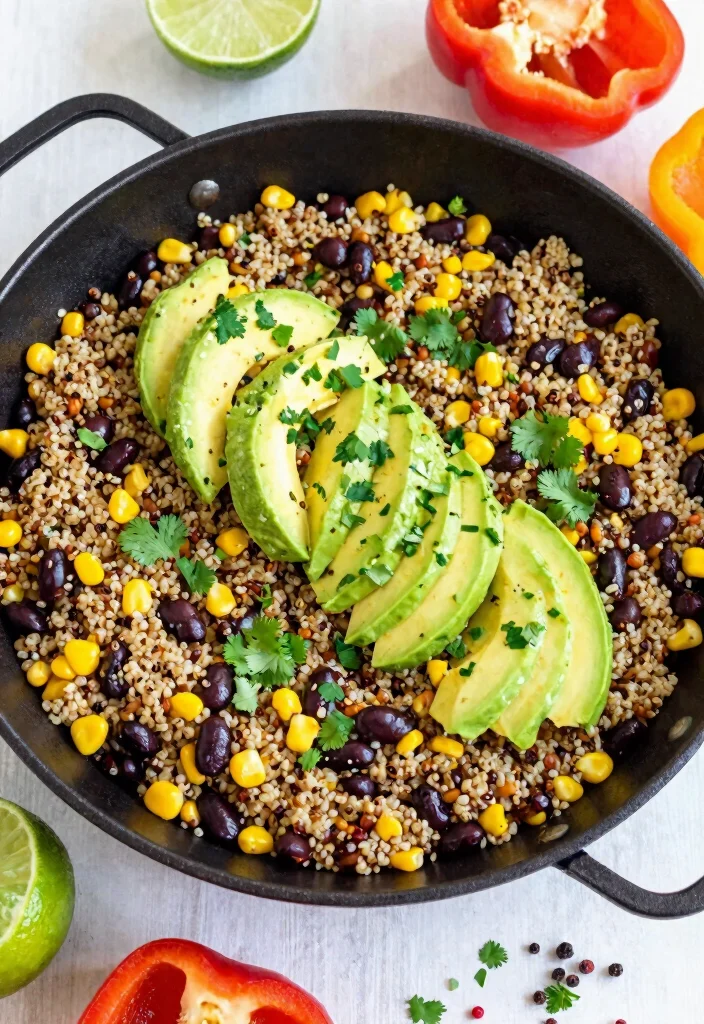 12 Beginner Dinner Recipes Anyone Can Cook 3. One Pan Mexican Quinoa 0