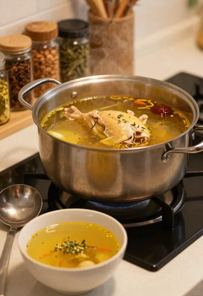 12 Bland Dinner Recipes for Gentle Comfort Eating 12 12 Bland Dinner Recipes for Gentle Comfort Eating 2. Simple Chicken Broth 0