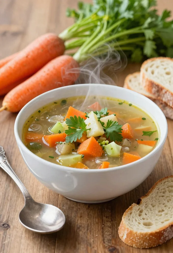 12 Bland Dinner Recipes for Gentle Comfort Eating 45 12 Bland Dinner Recipes for Gentle Comfort Eating 5. Vegetable Soup 0