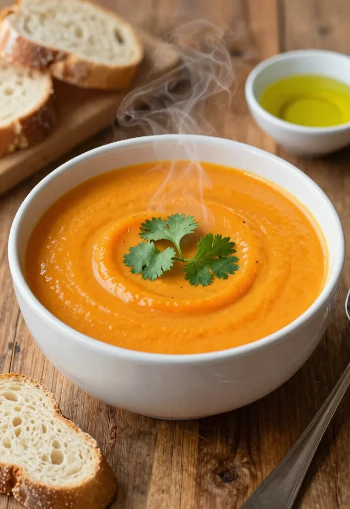 12 Carrot Dinner Recipes for Sweet and Savory Meals 12 12 Carrot Dinner Recipes for Sweet and Savory Meals 2. Creamy Carrot and Ginger Soup 0